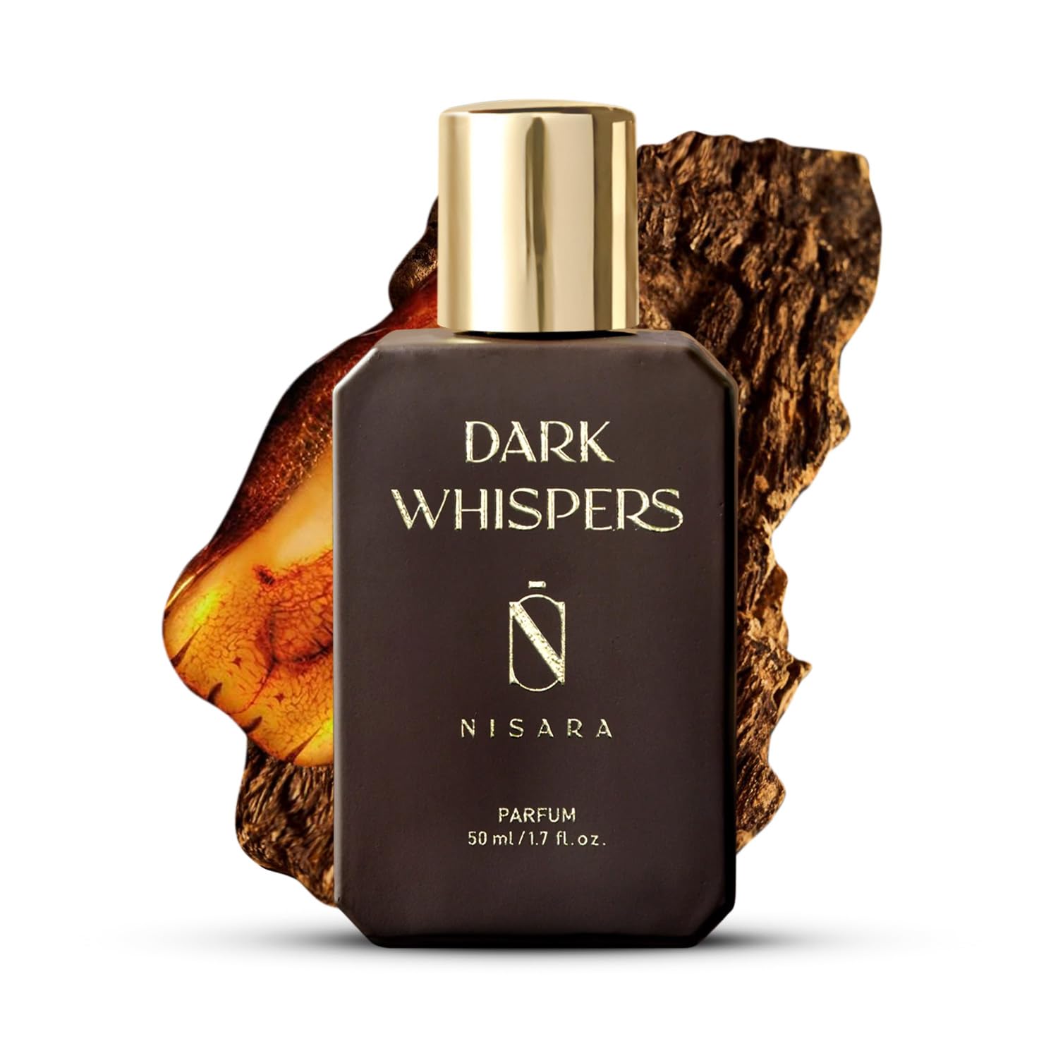 Nisara Dark Whispers 50ml Strong Unisex Parfum For Men and Women | Unisex Long Lasting Parfum | Premium Perfume | parfum for Gift Amber Oud Musk notes| With Oud Wood, Raspberry, Saffron, Rose, Musk | EDP Scent for Men & Women-image-18