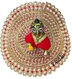 Partish Laddu Gopal sukienka 6 sztuk (losowy wzór i losowy kolor) sukienka Ladoo Gopal L sukienka Kanha Ji rozmiar 0 1 2 3 4 5 6 (rozmiar 2)