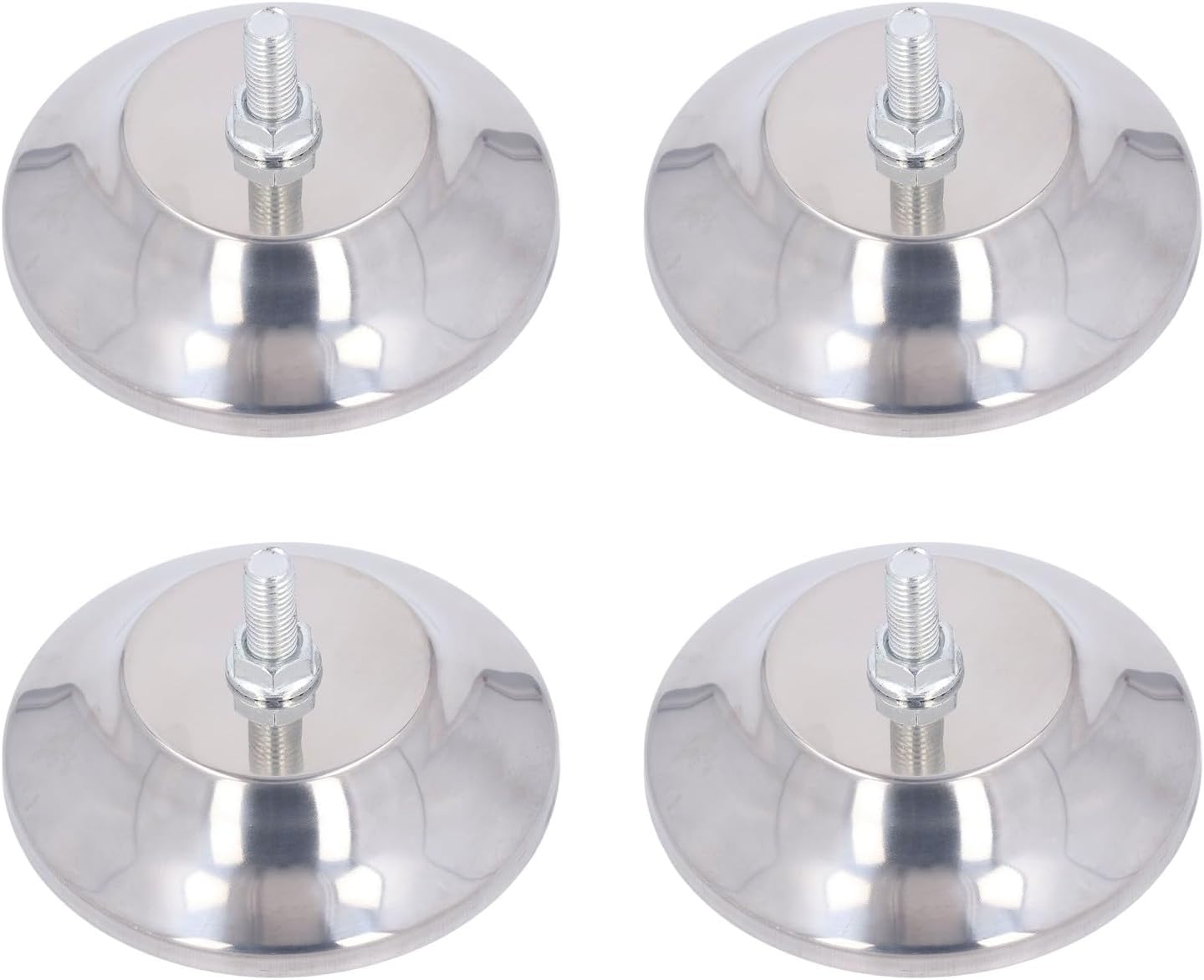 4 PCS Pool Table Leg Levelers, 5 Inch Adjustable Billiard Table Leg Leveling Risers Feet for Foosball Tables