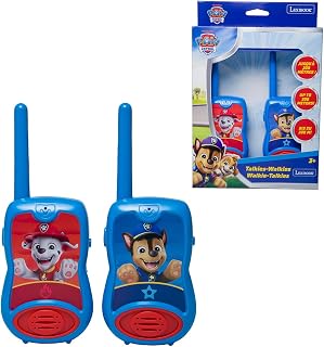 LEXIBOOK, Paw Patrol Chase, Walkie-talkies, Communication Game for Children, Belt Clip for Transport, Battery, Blue/Red, TW12PA