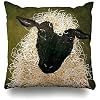 Throw Pillow Covers Primitive Style Sheep Pillowslip Square Sofa Cute 18 x 18 Inches Cushion Cases Pillowcases