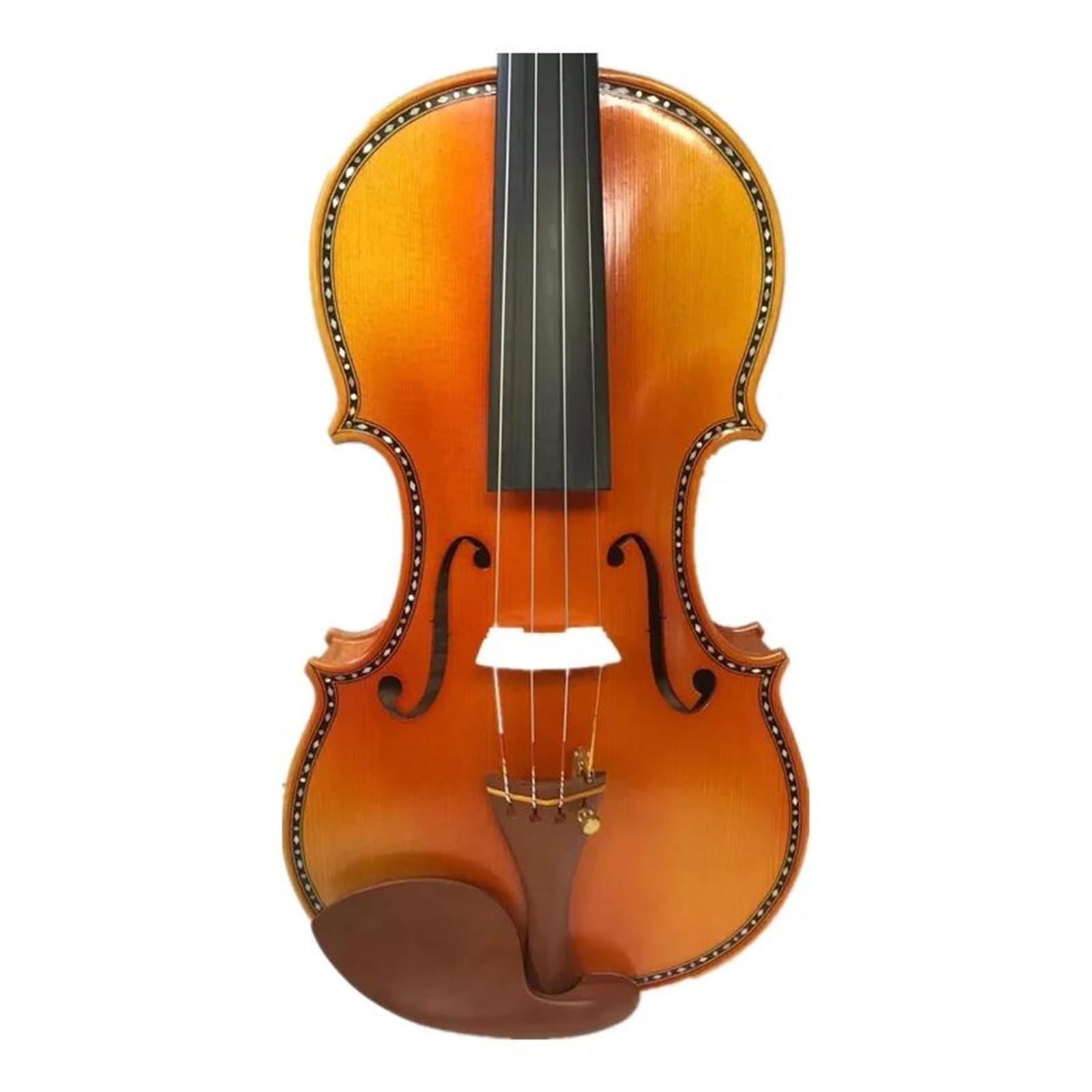 Violino Di Dimensioni Standard Con Pannello Posteriore Intarsiato A Fiamma Integrale Bellissimo Strumento A Corde Violino