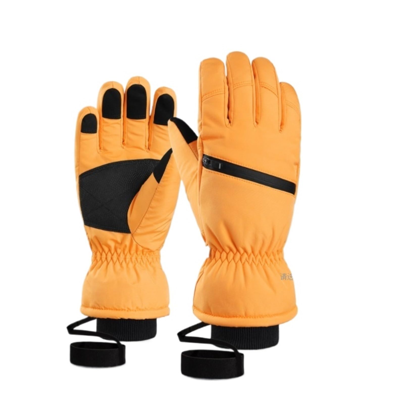 RUVOO Guanti Invernali Uomo Donna, Guanti da sci Snowboard Sport Guanti da sci antivento impermeabili caldi Guanti Invernali