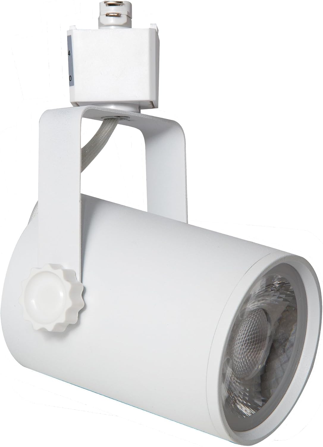 Elco ET616-27D Stein H-Track 5-5/8" Tall 2700K LED Track Head with 38° Beam Spread - 800 Lumens - White