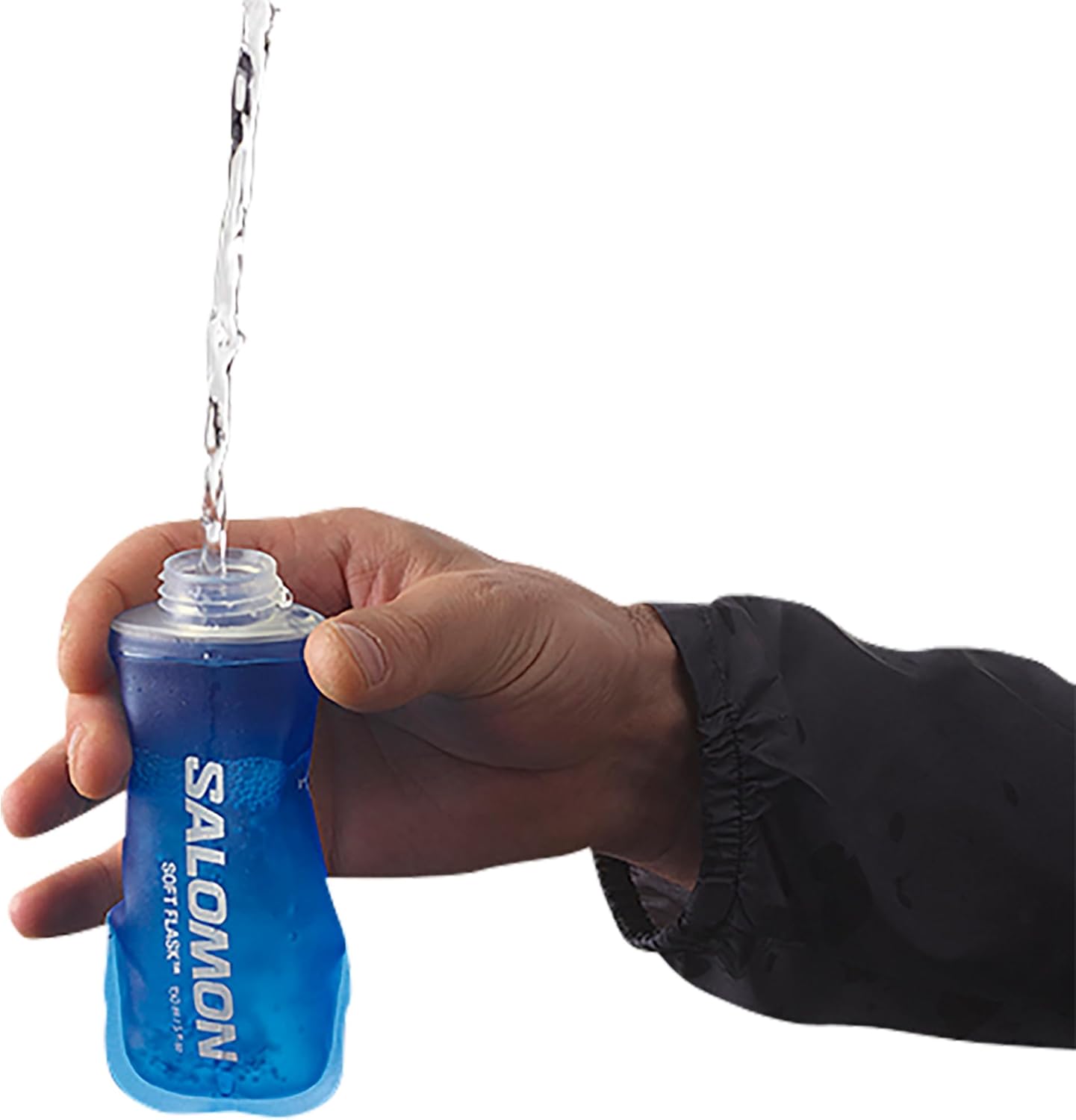 Salomon Soft Flask 150 ml / 5 Ounce Hydration Accessory - Clear Blue - NS