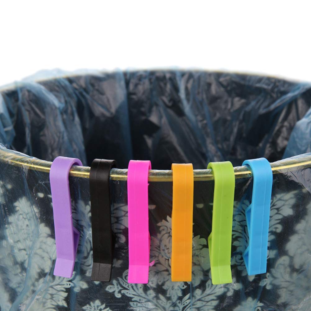 10 Clips Pour Sacs Poubelle – En Plastique, Fixation Facile, Pour éviter Les Glissements !