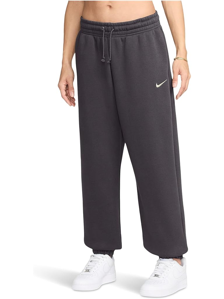 Navy Nike Sportswear Phoenix Fleece High-Waisted Oversized Sweatpants