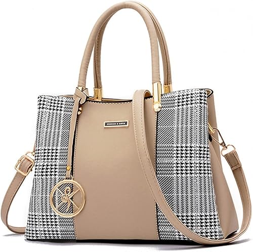 Miniatura 35 de KURGOOL Bolsos y bolsos de mano para mujer, bolso de hombro con asa superior, bolsa de mensajero para mujer