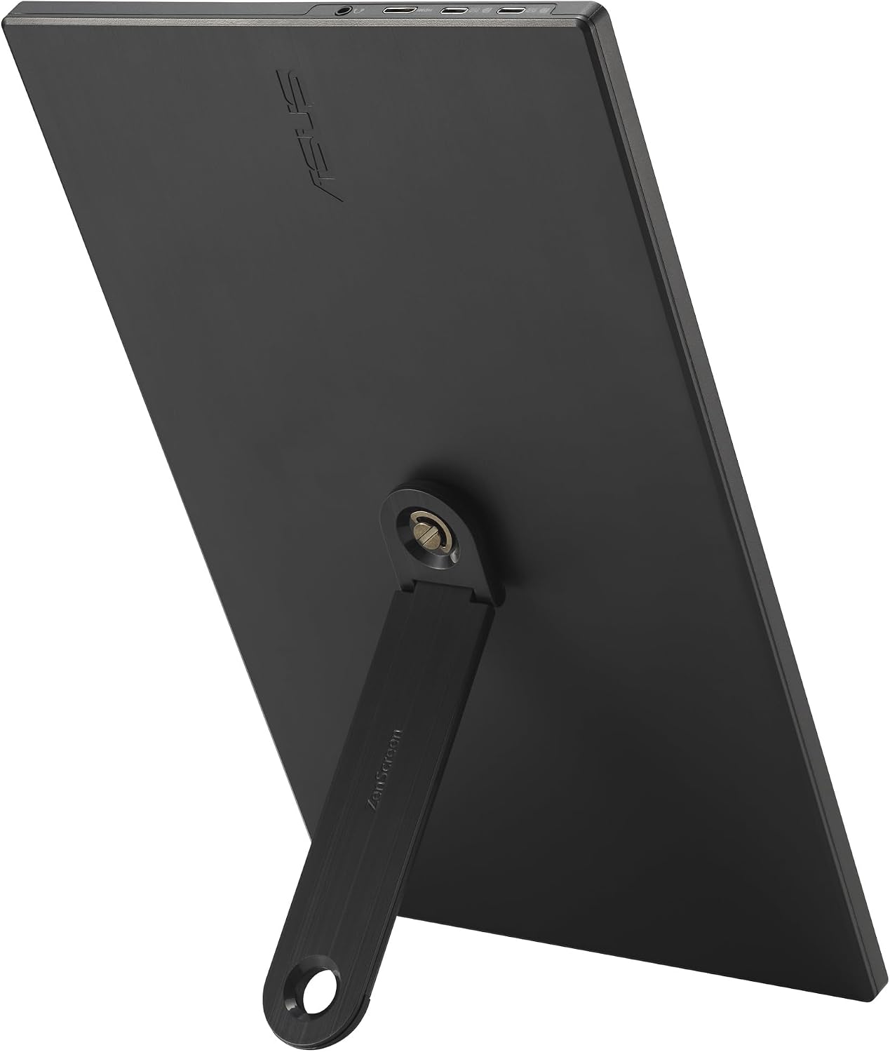 ASUS ZenScreen MB169CK Monitor USB portátil de 16 Pulgadas, 15.6 Pulgadas visibles, Full HD, IPS, Doble USB Tipo-C, Antiparpadeo, Filtro de luz Azul, Superficie antirreflejos, Soporte de 360° 15
