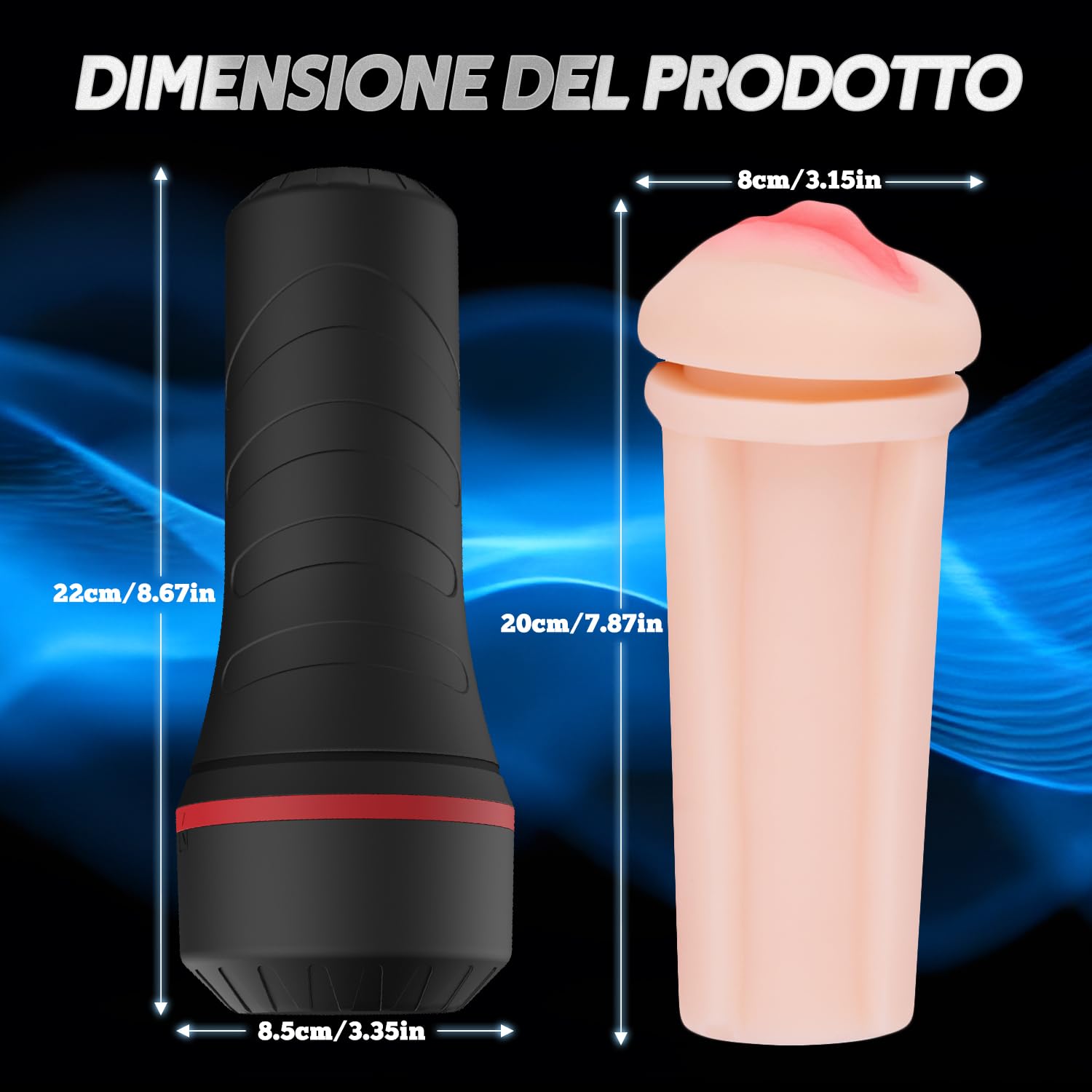 Masturvatore Per Uomo Realistico con Aspirazione Sex Toys Masturbtore Per Pene Sexytoysys Coppia Masturbatore Masturbatori Uomo Per Uomini Masturbazione Maschile Sexyshop Per Lui e Lei