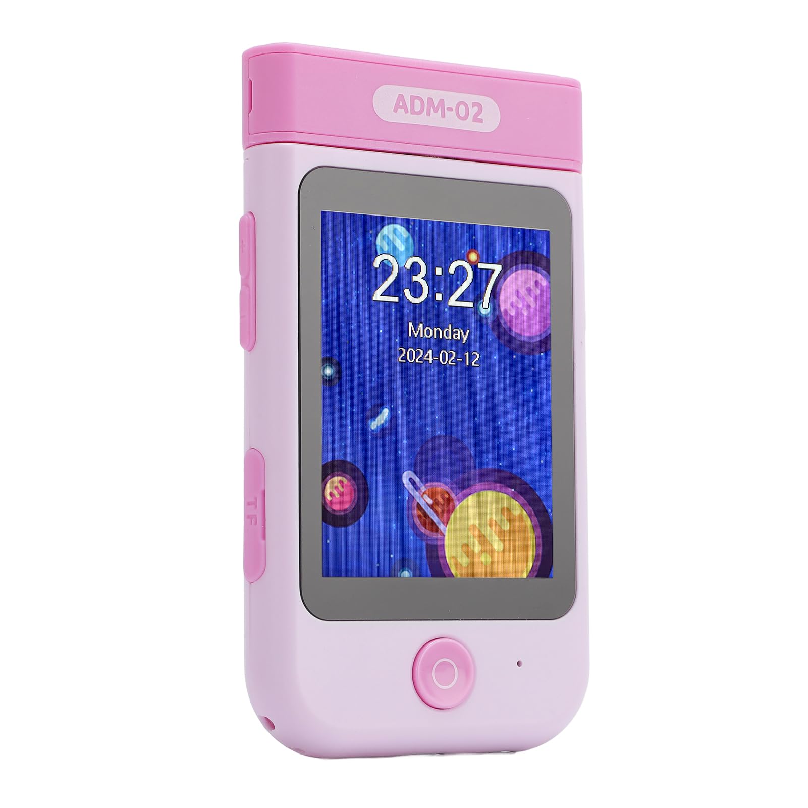 Generic Giocattolo per Smartphone per Bambini Videocamera con Vibrazione a 180° Video 1080P per Bambini Giocattolo Portatile per Telefono da Gioco per (PINK)