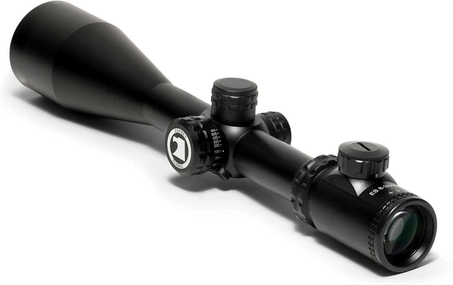 Osprey Global Elite Series 8-32x56 Mil Dot Rifle Scope with Illuminated Reticle, Fog Proof, Waterproof, Shockproof