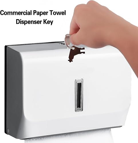 Miniatura 3 de Llave dispensadora de toallas de papel, paquete de 10 llaves dispensadoras de papel higiénico para gofres universales San Jamar Commercial Georgia