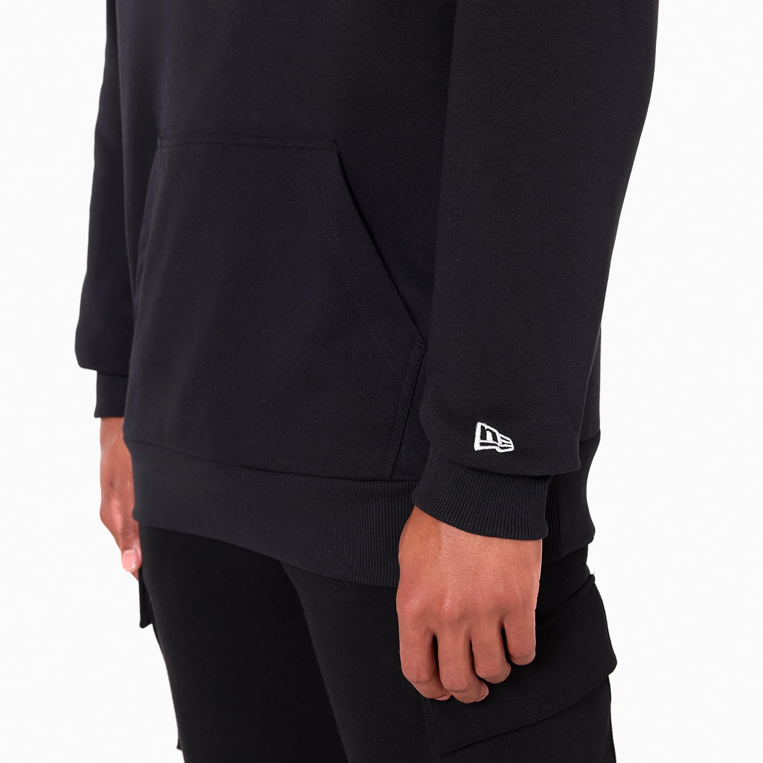 New Era Las Vegas Raiders NFL Team Logo Hoody Black Hooded Jumper, Las Vegas Raiders #35652, XL - Image 4