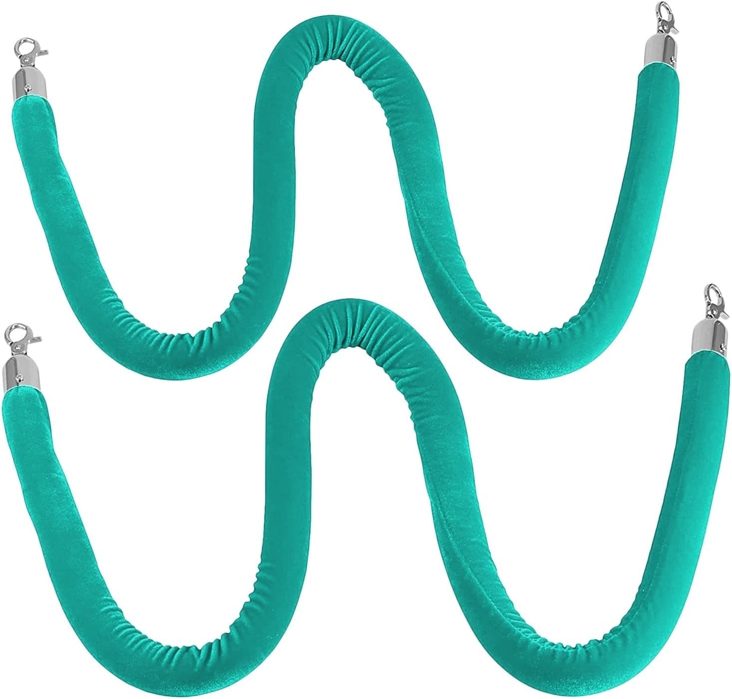 Corde de poteau verte 180cm pour défilé de mode et événement festif