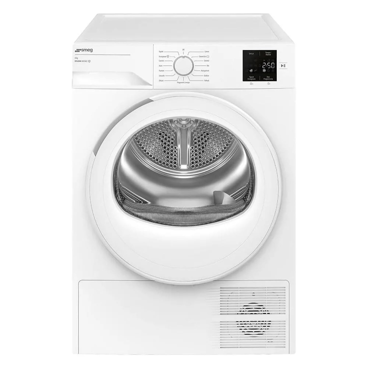 DRC07EE - Asciugatrice 7 Kg, con pompa di calore, Libera Installazione, Classe energetica E