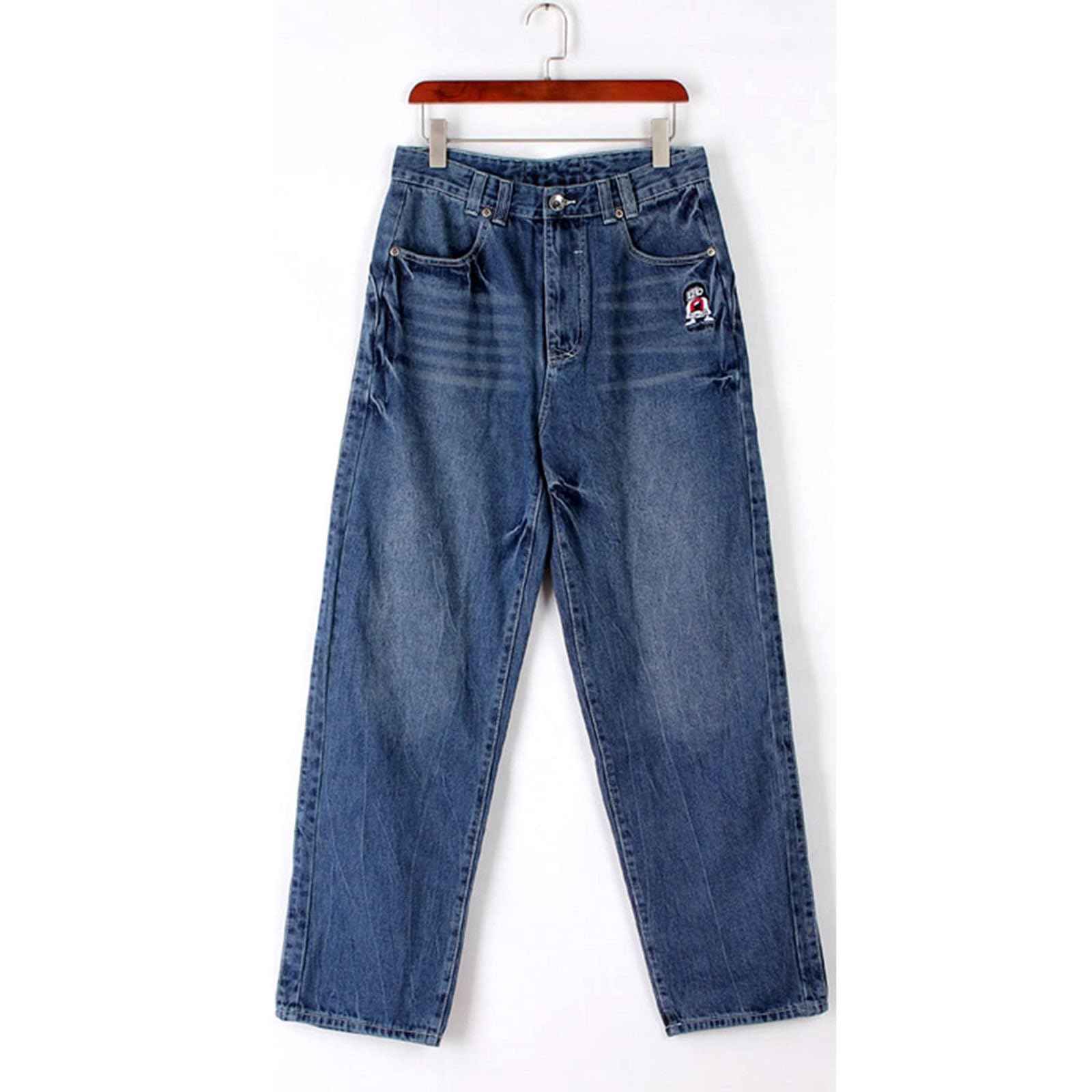 SYDUZAX Herren Baggy Jogginghose - Weite Beine Freizeithose Mit Kordelzug