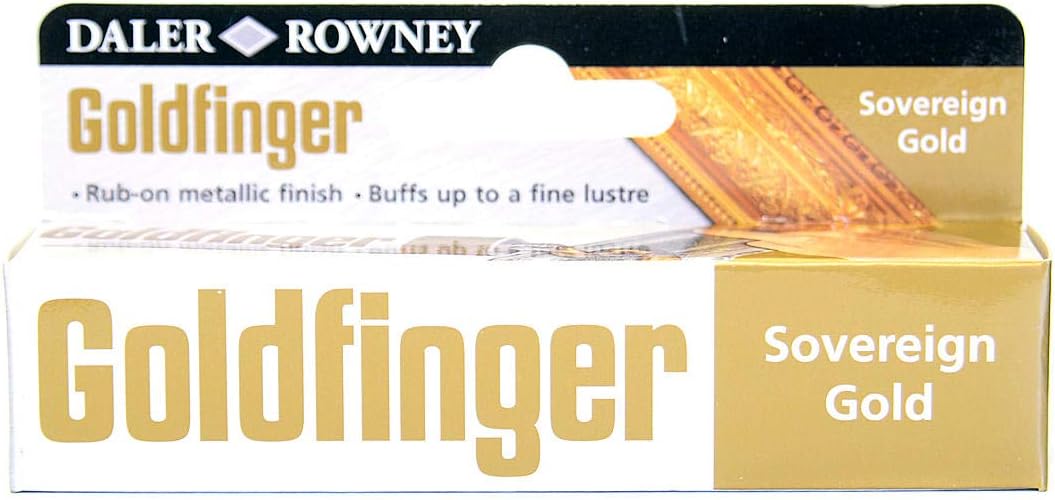 Daler-Rowney Goldfinger Decorative Metallic Paste Sovereign Gold 22 ml