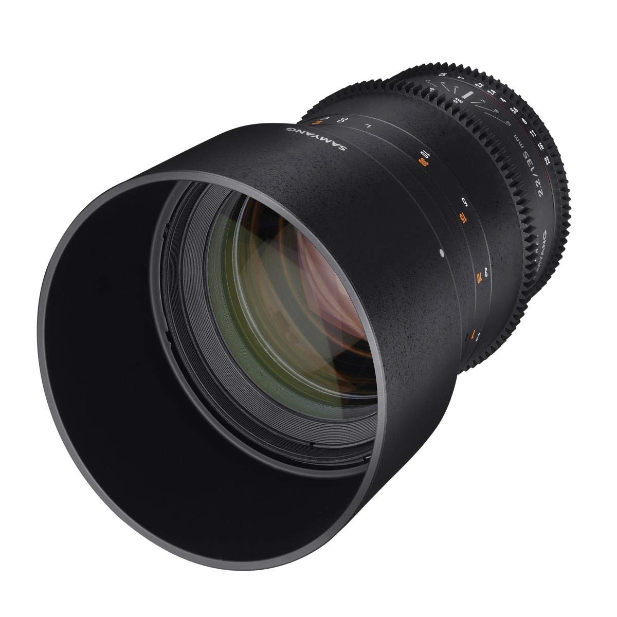 Amazon | SAMYANG 動画用単焦点中望遠レンズ VDSLR 135mm T2.2 ソニー