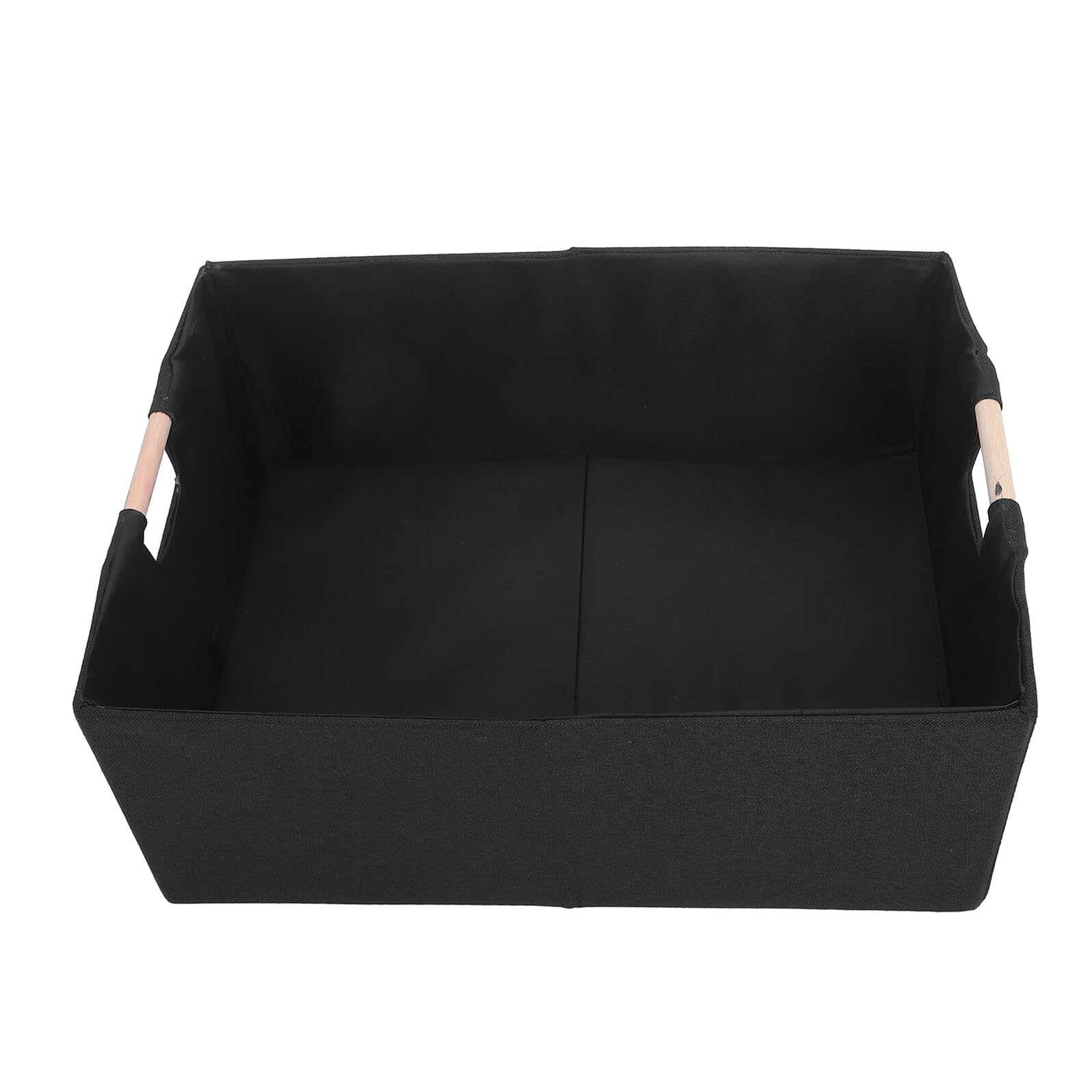 Ipetboom 2 Stück 2 Stück Faltbare Stoff Aufbewahrungskörbe mit Griff 42x31x17cm Rechteckige Aufbewahrungsboxen zur Organisation von Kleiderschrank Regal und Kinderzimmer