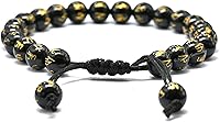 Vista 706 de Amazing Gemstone Crystal Bracelet for Women Men's Gifts - Protection Healing Crystal Bracelet - 8mm Gemstone Beaded Adjustable Bracelet Pulseras