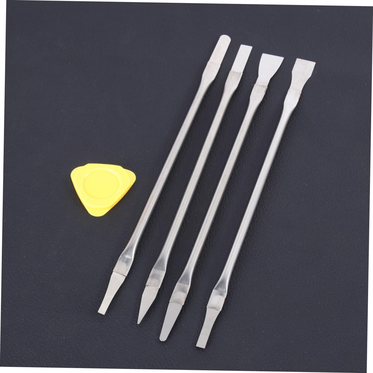 MUELODSIC 5pcs LCD Chip Pry Tool for Mobile Phone Tablet Laptop Repair Screen Opener for Electronic Devices Compact Design for Easy Handling