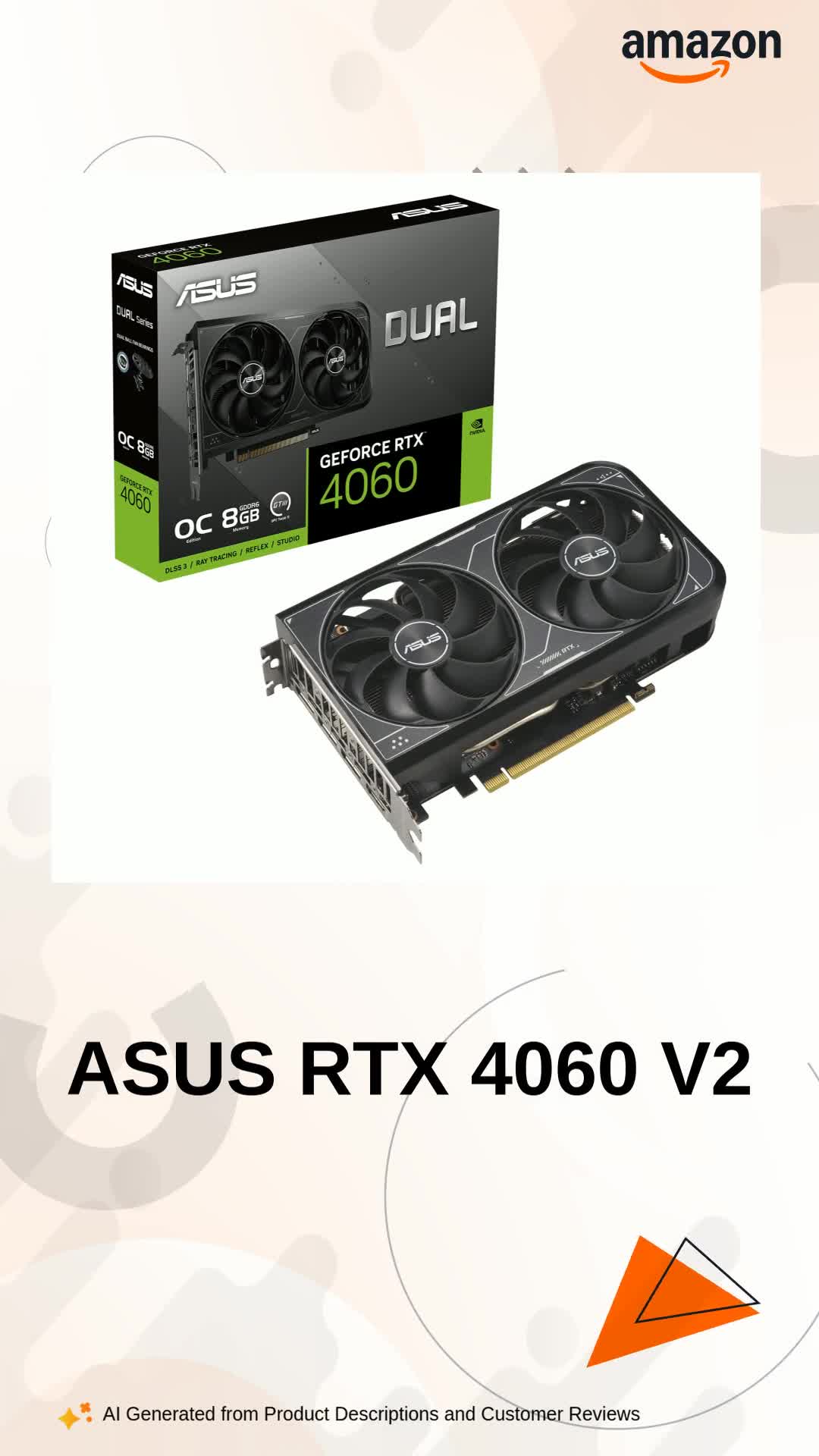 Amazon.in: Buy ASUS Dual GeForce RTX™ 4060 V2 OC Edition (PCIe 4.0