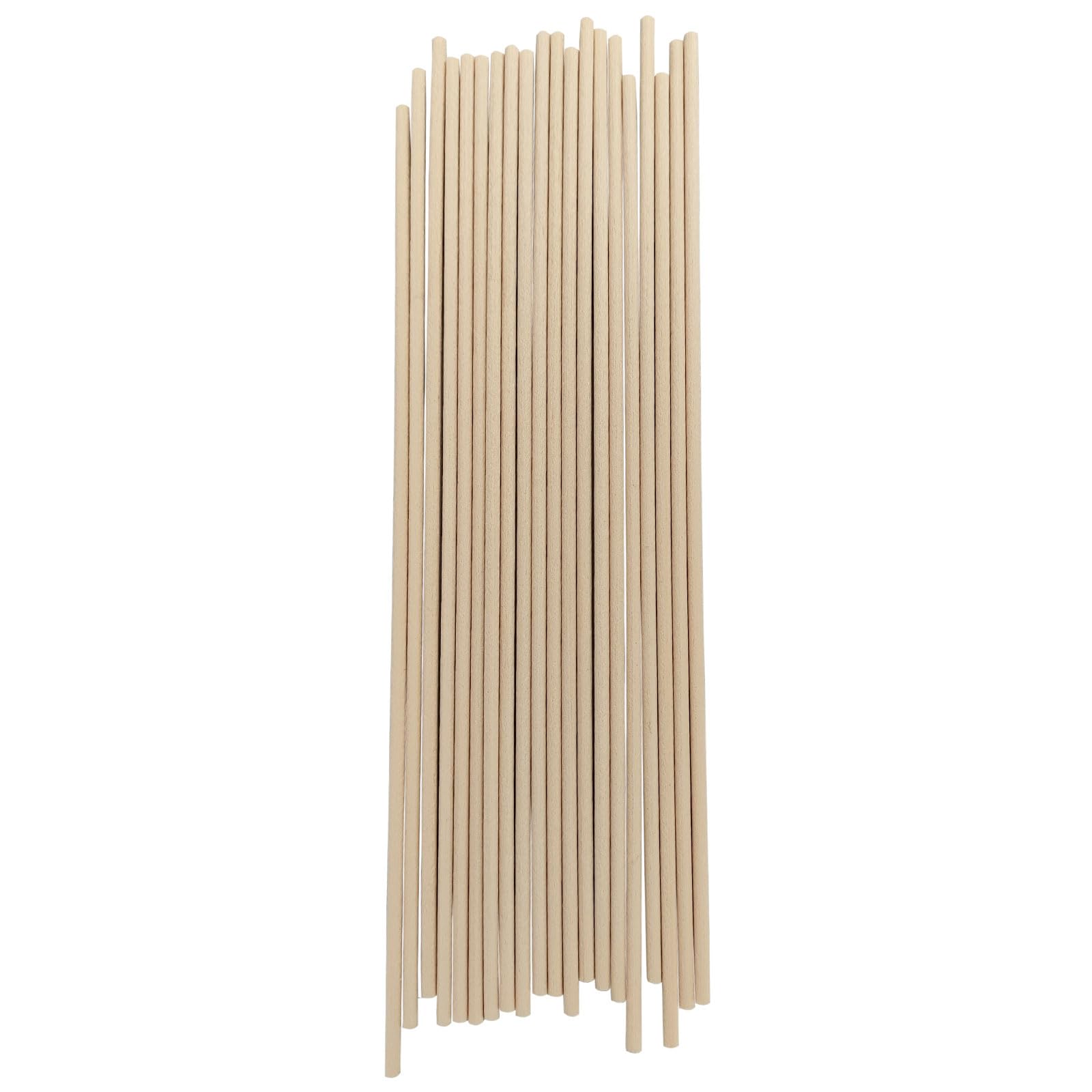 8inch 20pcs Fiber Reed Diffuser Refill Replacement Scented Oil Reed Rattan Diffuser Refill Sticks (White)