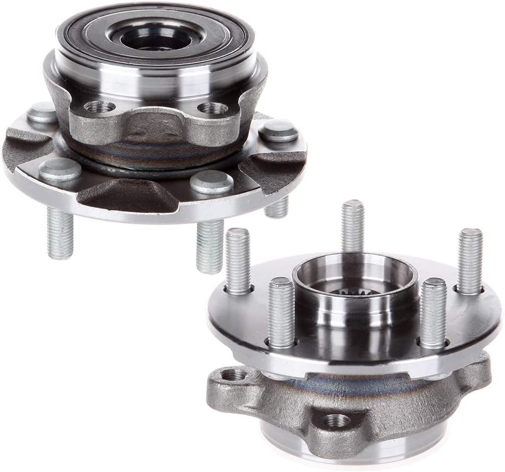 SCITOO 2 x Wheel Hub and Bearing Assembly Front 2010-2012 for Lexus Hs250H, 2011-2016 for Scion Tc, Xb, iM, 2006-2018 for Toyota Corolla iM, Rav4, Prius V 513257 w/ABS