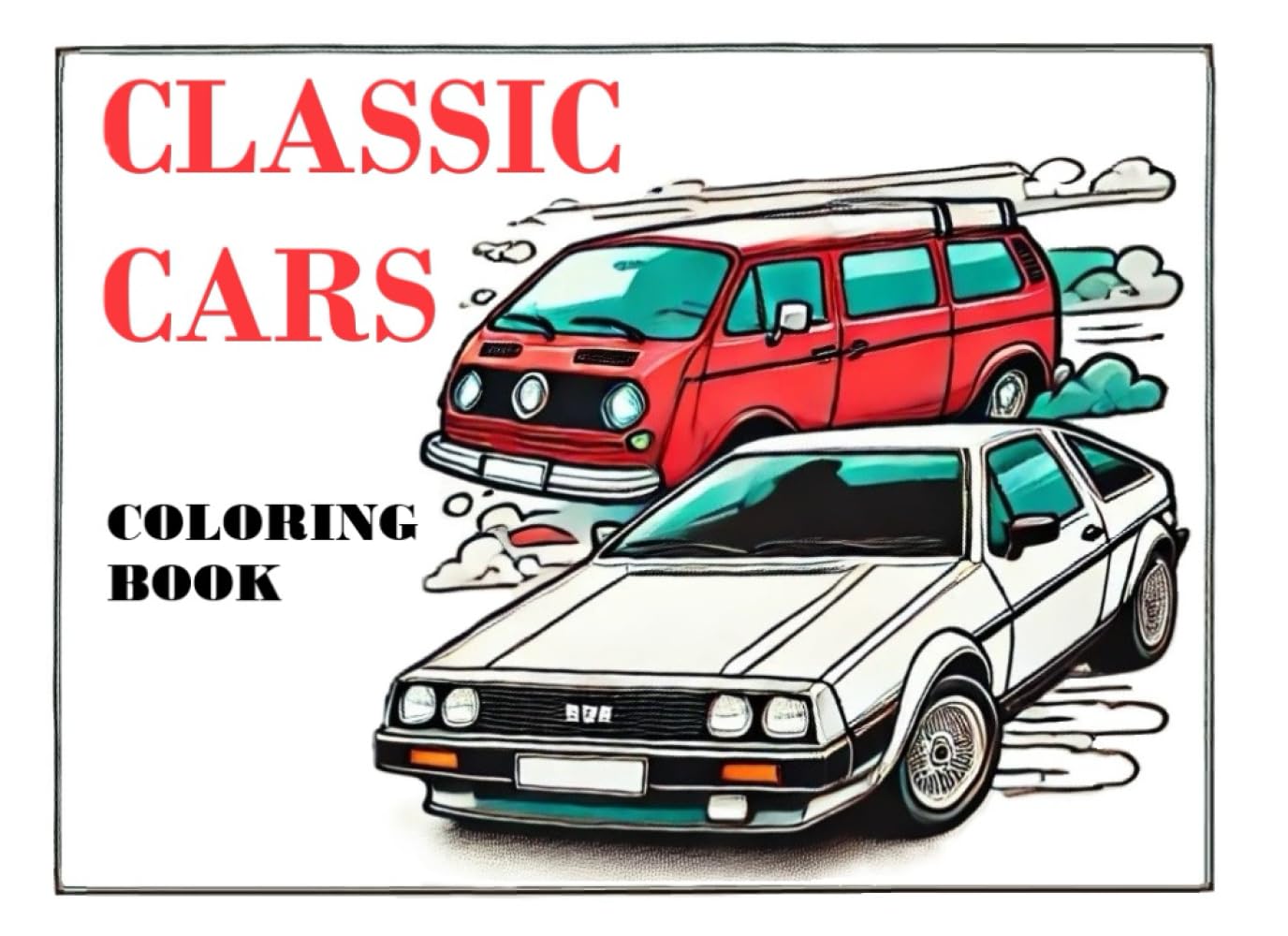 CLASSIC CARS: COLORING BOOK