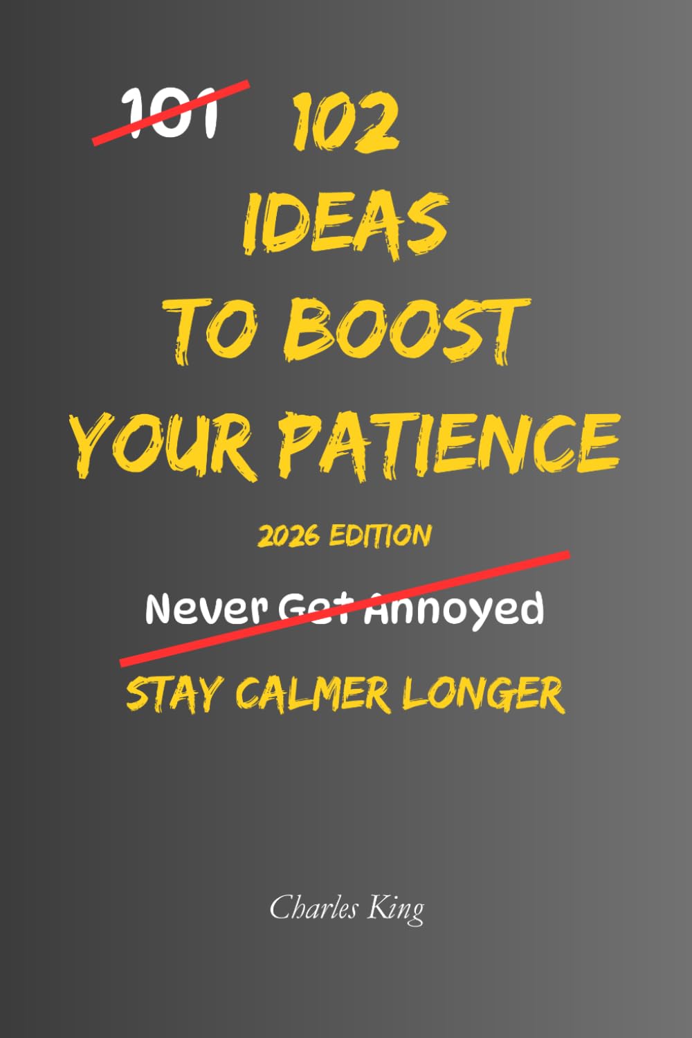 102 Ideas To Boost Your Patience: No Perfect Calm. Simple Everyday Ideas To Handle Delays, Reduce Frustration, Manage Irritation, and Respond More Patiently. (The 102 Series)