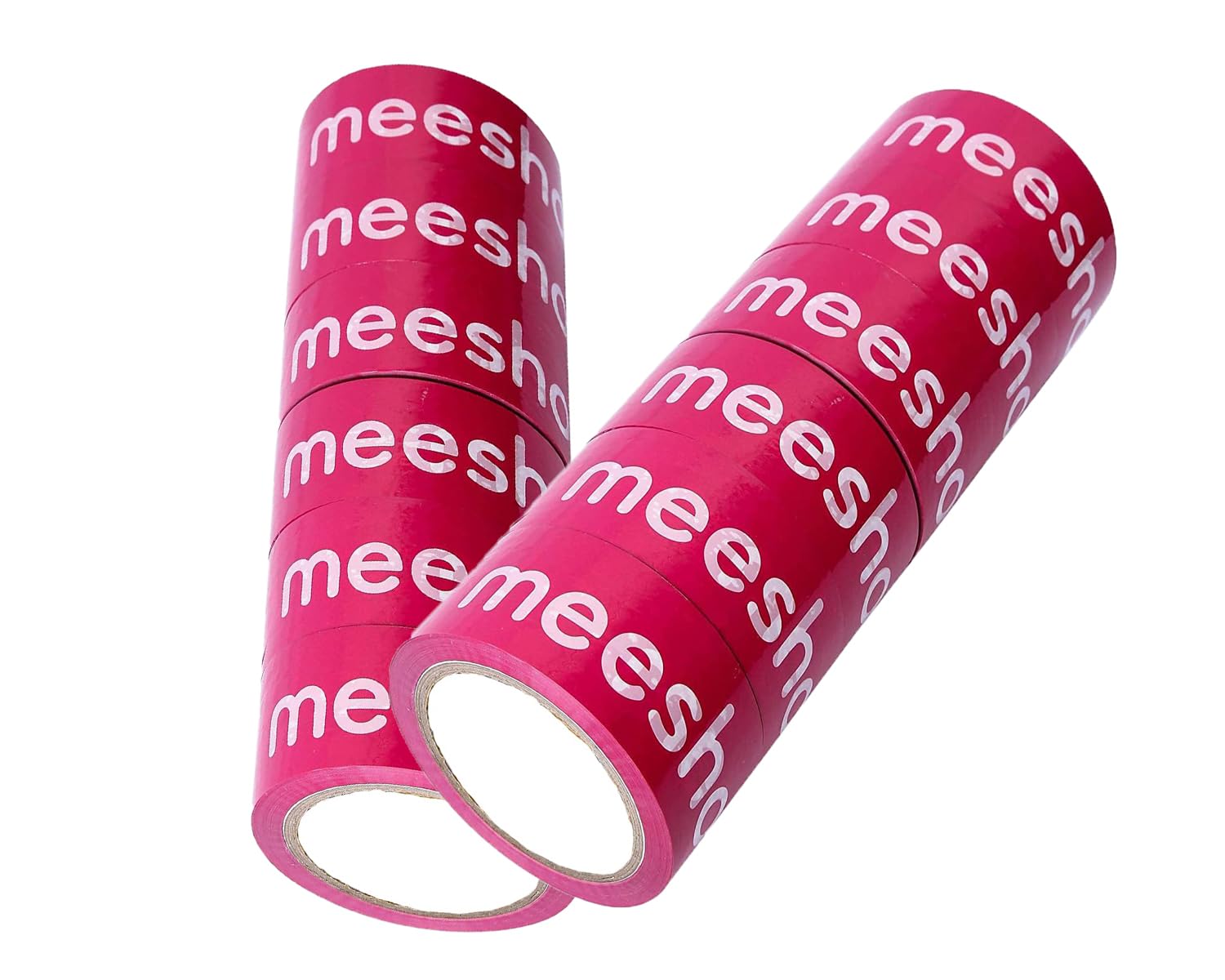 VOIISH Pink Printed Packaging Tape MEESHO Tape, 48mm x42 micron (Pack of 12 A) (B0BTM7H6JW) Amazon Price History, Amazon Price Tracker