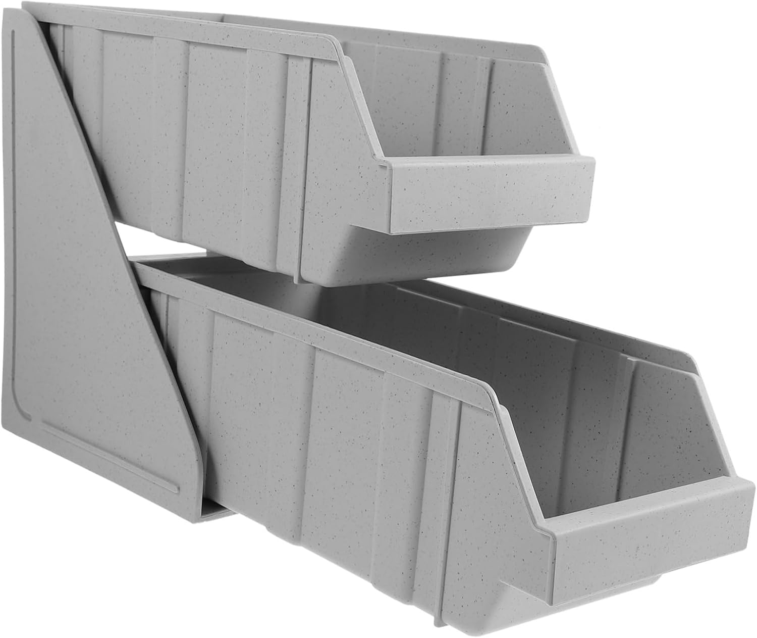 Happyyami Bar Organizer Tea Bag Holder Station Small Storage Box Compartments Countertop Sugar Bag Holder Portable for Craft Workplace