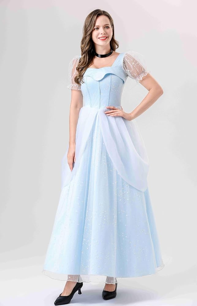 【月末まで期間限定値下げ】シンデレラ 水色 ドレス 仮装 ディズニー 8th Disney Wedding Dress Collection Dress No. DWS0096 Blue