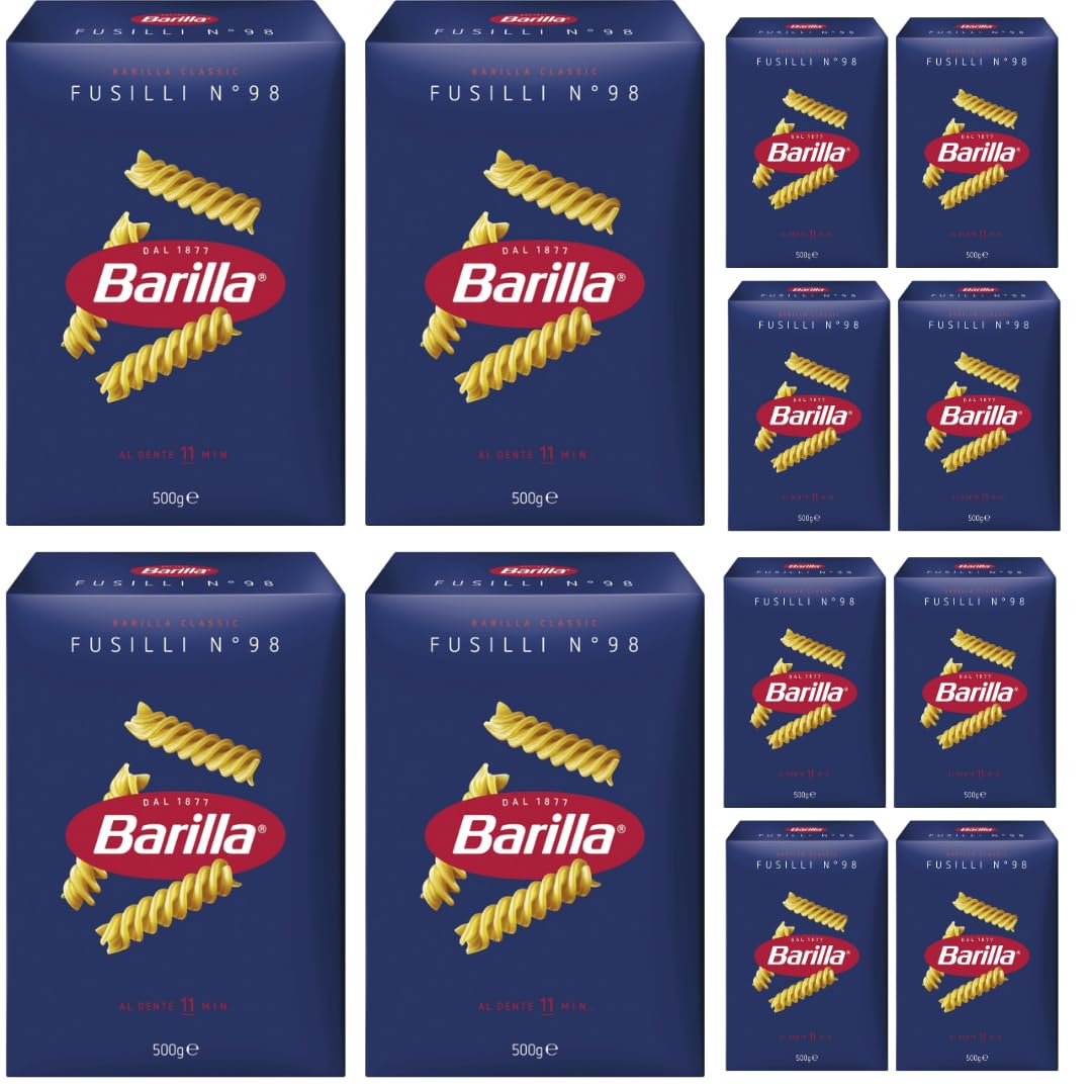 Barilla Pasta Nudeln Fusilli No 98 pasta 500 gramm x 12 Stück
