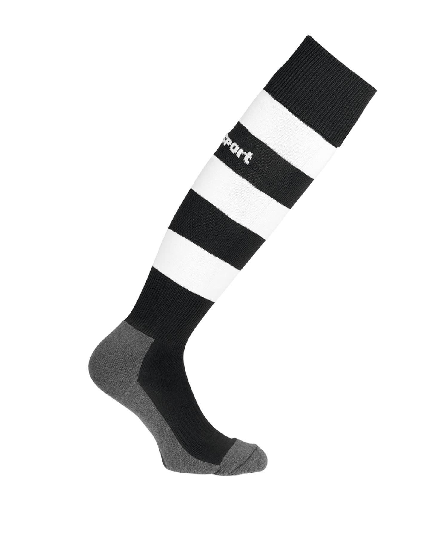 Uhlsport Team Pro Essential Stripe Socken, Calze Da Uomo, Nero/Bianco, 37-40 - 4
