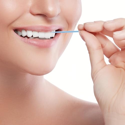 Miniatura 6 de Palillos de dientes para dientes, 1000 unidades, palillos de dientes de doble cabeza interdental, cuidado bucal (color aleatorio)