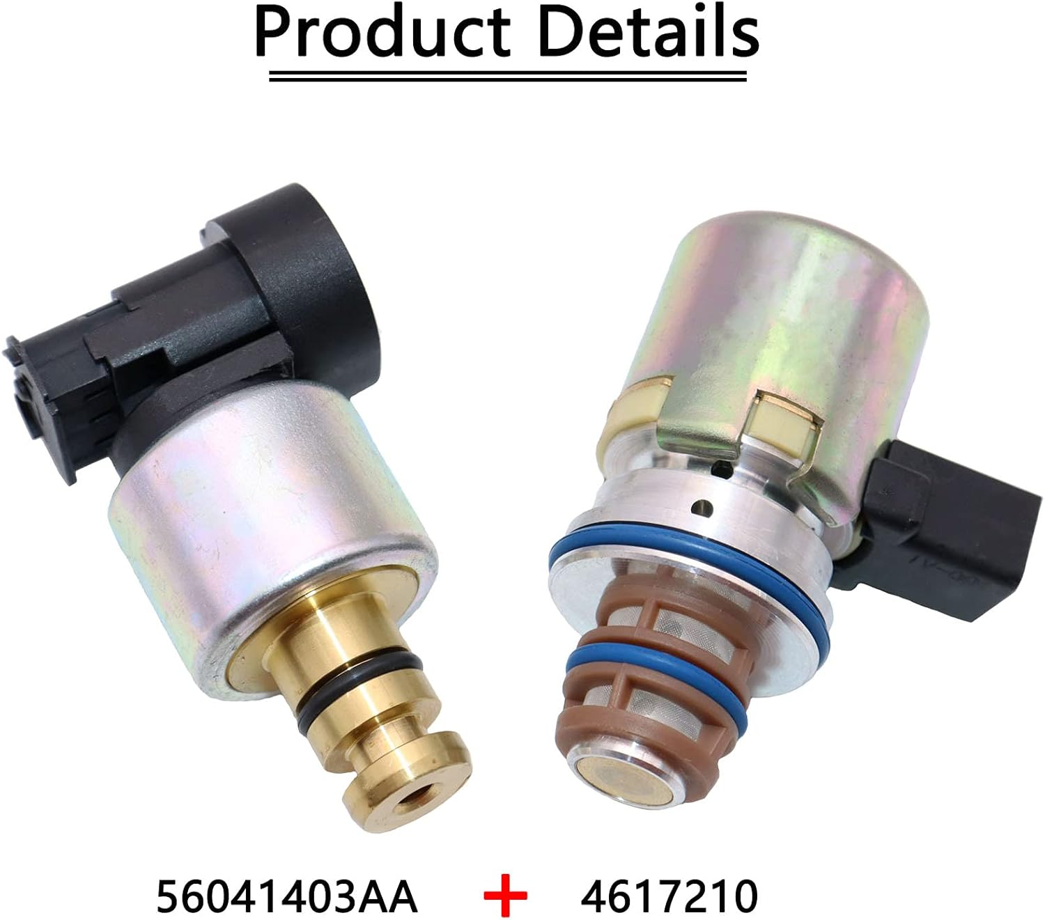 4617210 56041403AA Transmission Pressure Sensor & Governor Solenoid Kit 42RE 44RE 46RE 47RE A500 A518 Compatible with 1996-1999 Dodge Dakota Durango Ram 1500 2500 3500 Jeep Grand Cherokee