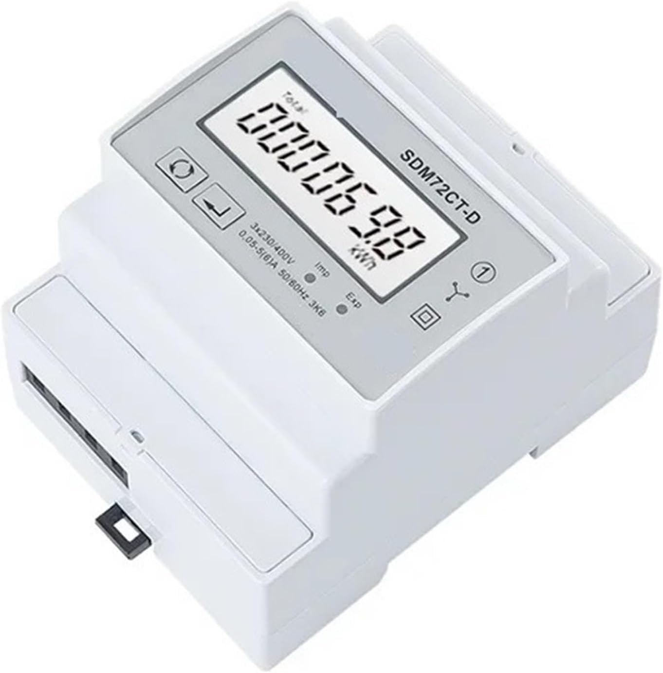 Energy Meter SDM72CT-D Three Phase Four Wire Din Rail 1A/5A CT Connected