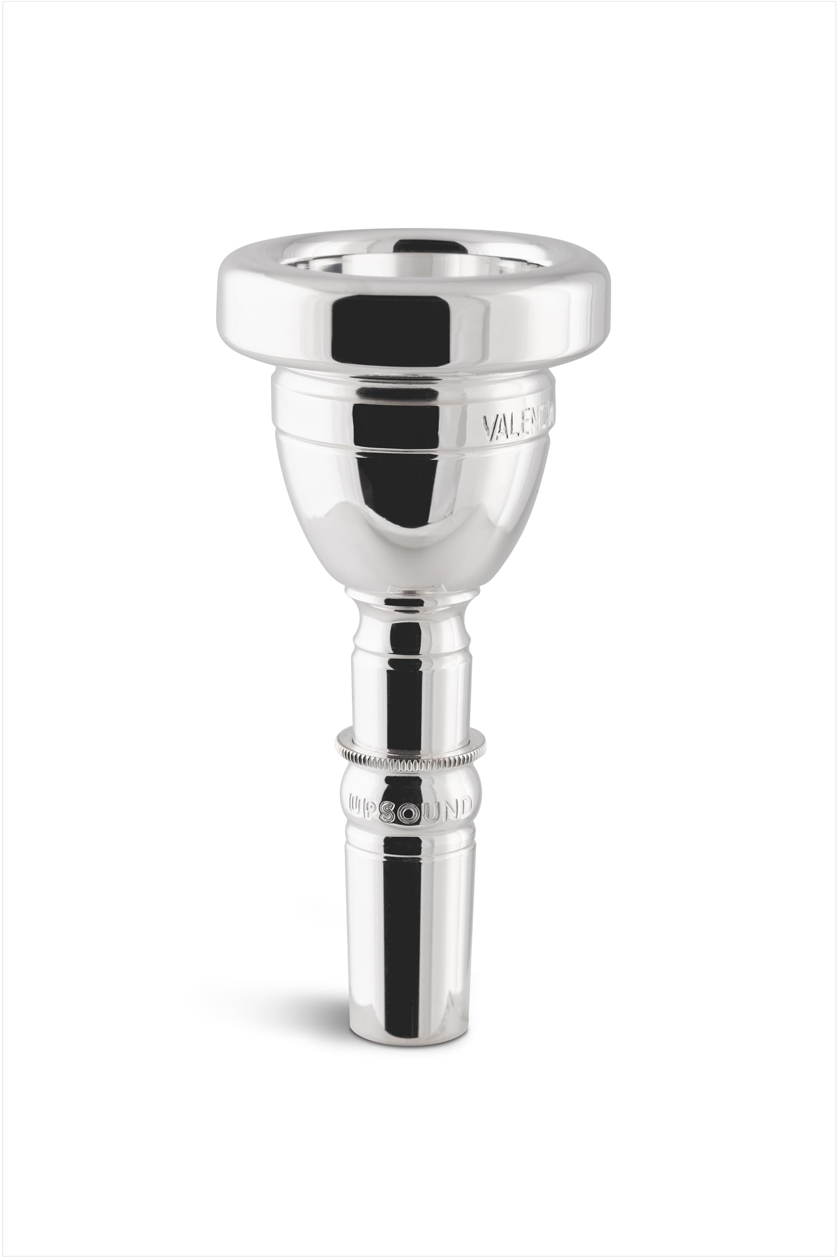 Adaptador de Boquilla UpSound (Trombón cola estrecha para Trombón entrada ancha) | Latón bañado en Plata
