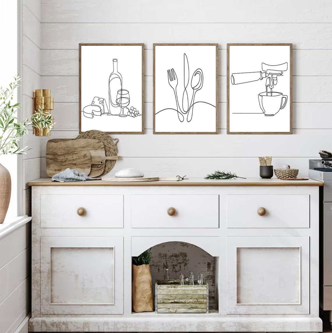 kitchen prints | 9 printables | trendy kitchen wall... Kitchen Wall Art Ideas Pinterest Kitchen Wall Art Ideas: Transform