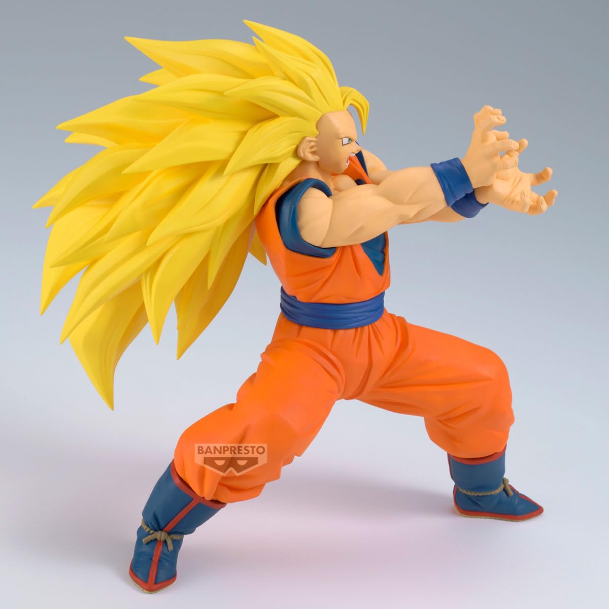 Banpresto Figura de Accion Goku Super Saiyan 3 (Vs Majin Buu (Pure)) Dragon Ball Z - Match Makers 16cm - BP30056P Multicolor - Figura Coleccionable - Ideal para los fanáticos del Anime