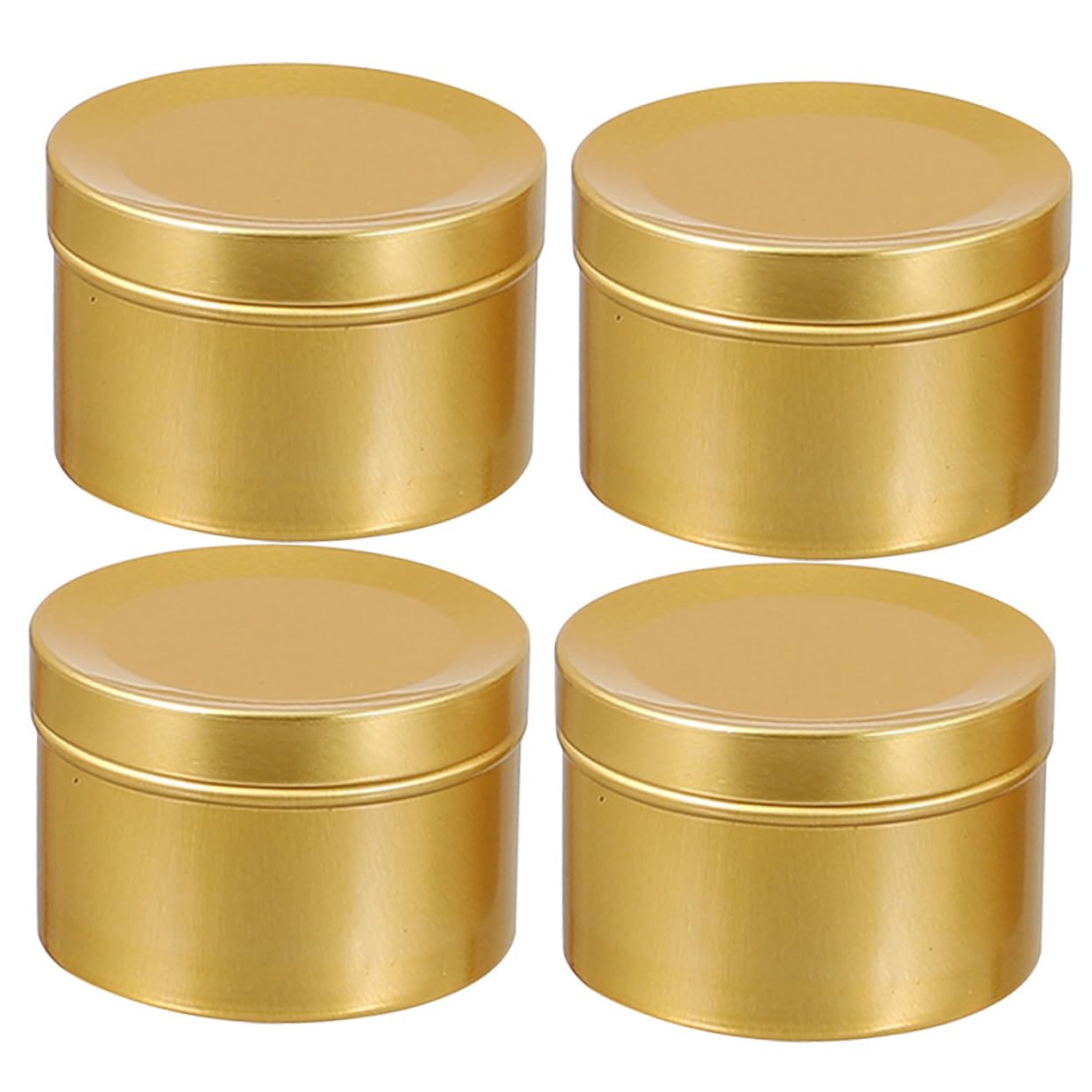ERINGOGO 4pcs DIY Aromatherapy Aluminum Can Lid Perfect for Bulk Candle Jars Essential Oil Incense Cans