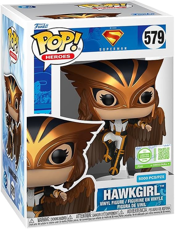 Funko Pop! DC Comics: Superman - Hawkgirl (5,000 Pieces Limited Edition)