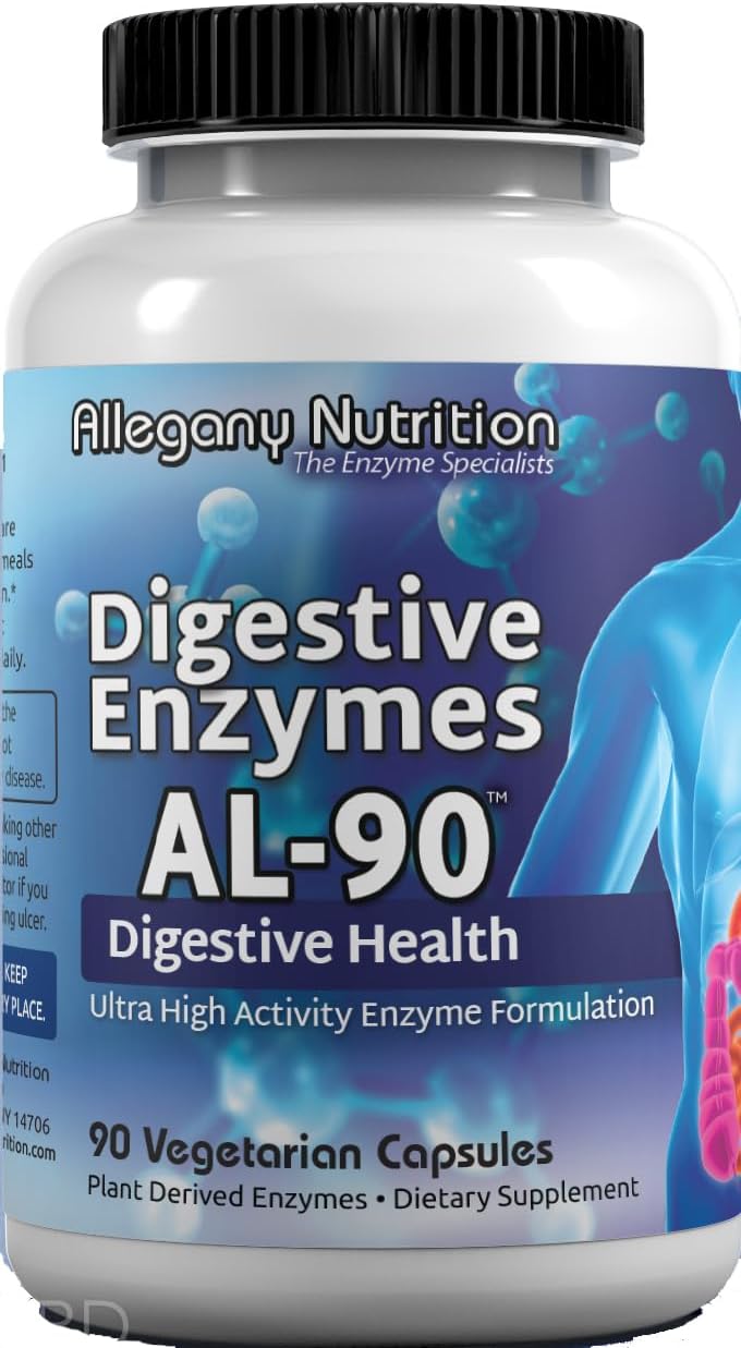 Gluten Free Digestive Enzymes - 90 Count