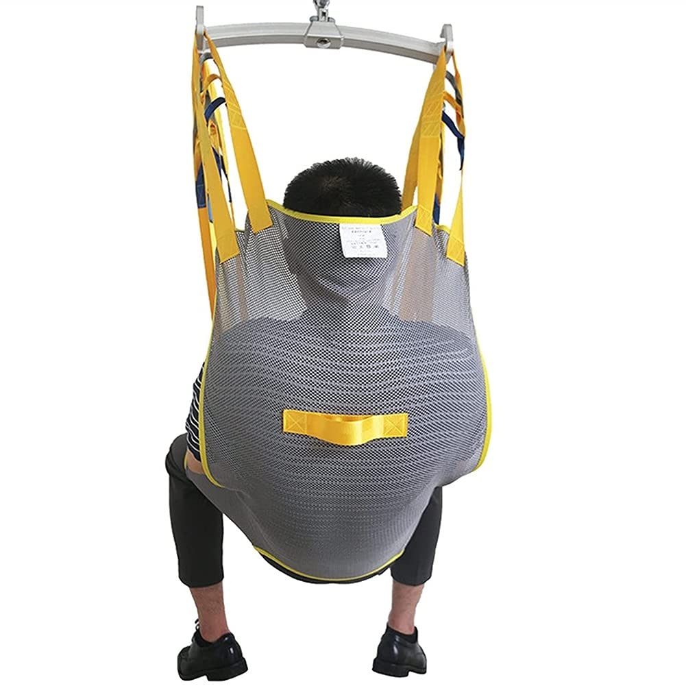 Grúa de paciente portátil Equipo Paciente Caminar forhonda de la banda de transferencia con altura ajustable para Bariátrico, Enfermería,Anciano, Discapacitado, Cuerpo Completo Y Postrado En Cama