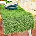 Juvale Artificial Grass Table Runner - Football Decor & Tailgate Table Turf - Baby Shower Decoration & Green Turf Runner - Green, 14 x 48 Inch