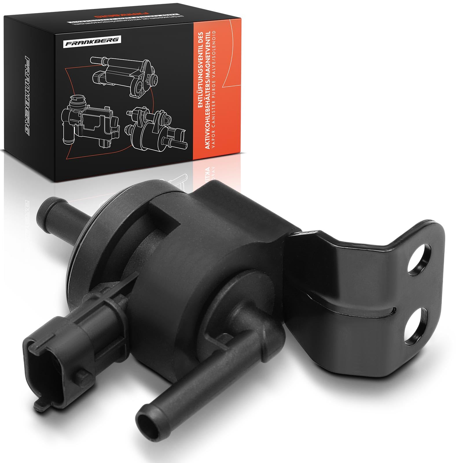Frankberg Valvola di sfiato Valvola di sfiato serbatoio 2-Poli Compatibile con iX20 JC 1.4 1.6 1.4 CRDi 1.4 LPG 1.6 LPG 2010-2019 Replace# 0280142576 290152B000
