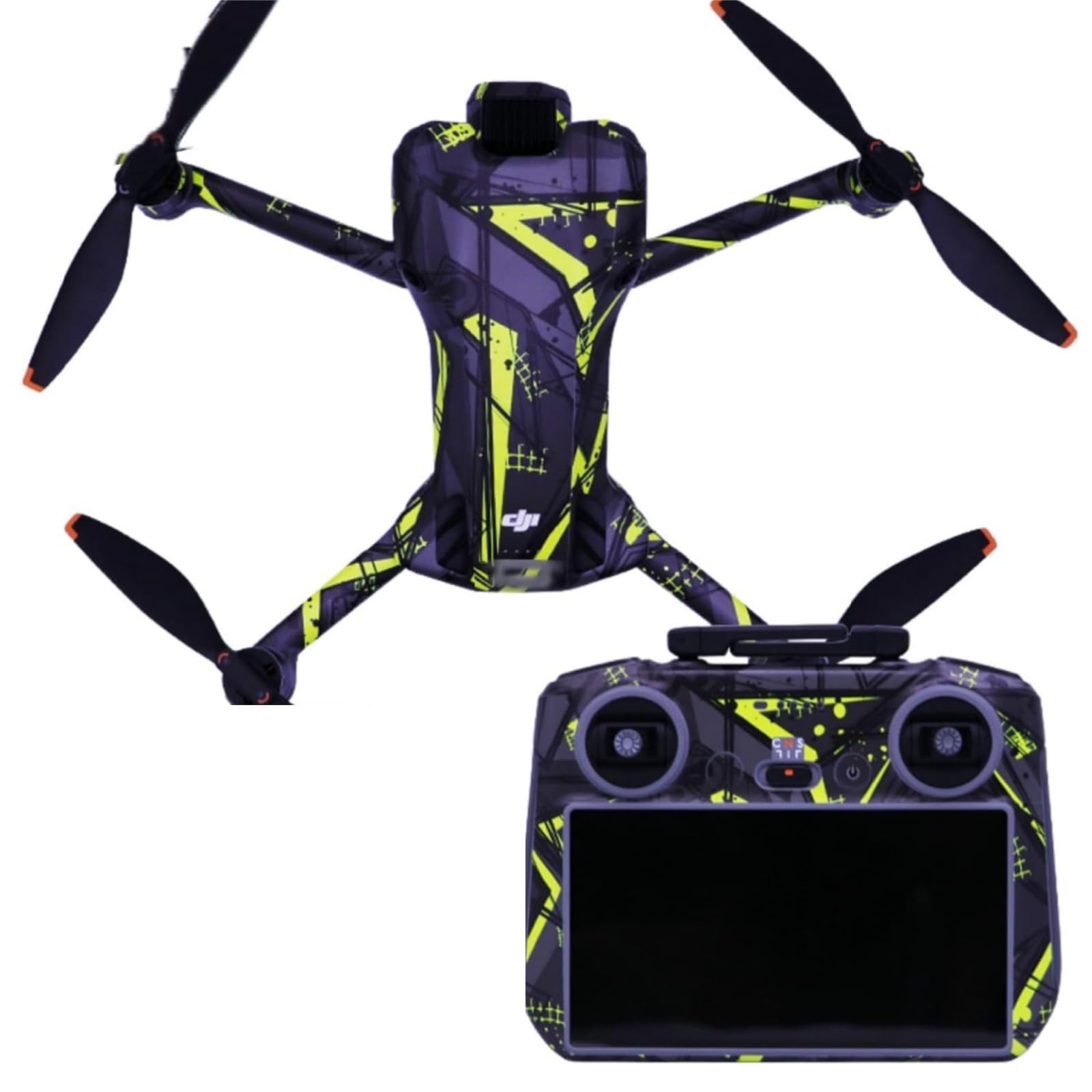 Ferbao Skin Stickers Compatible with DJI Mini 5 Pro,Waterproof Sticker Decal Skin for DJI RC 2 (10)