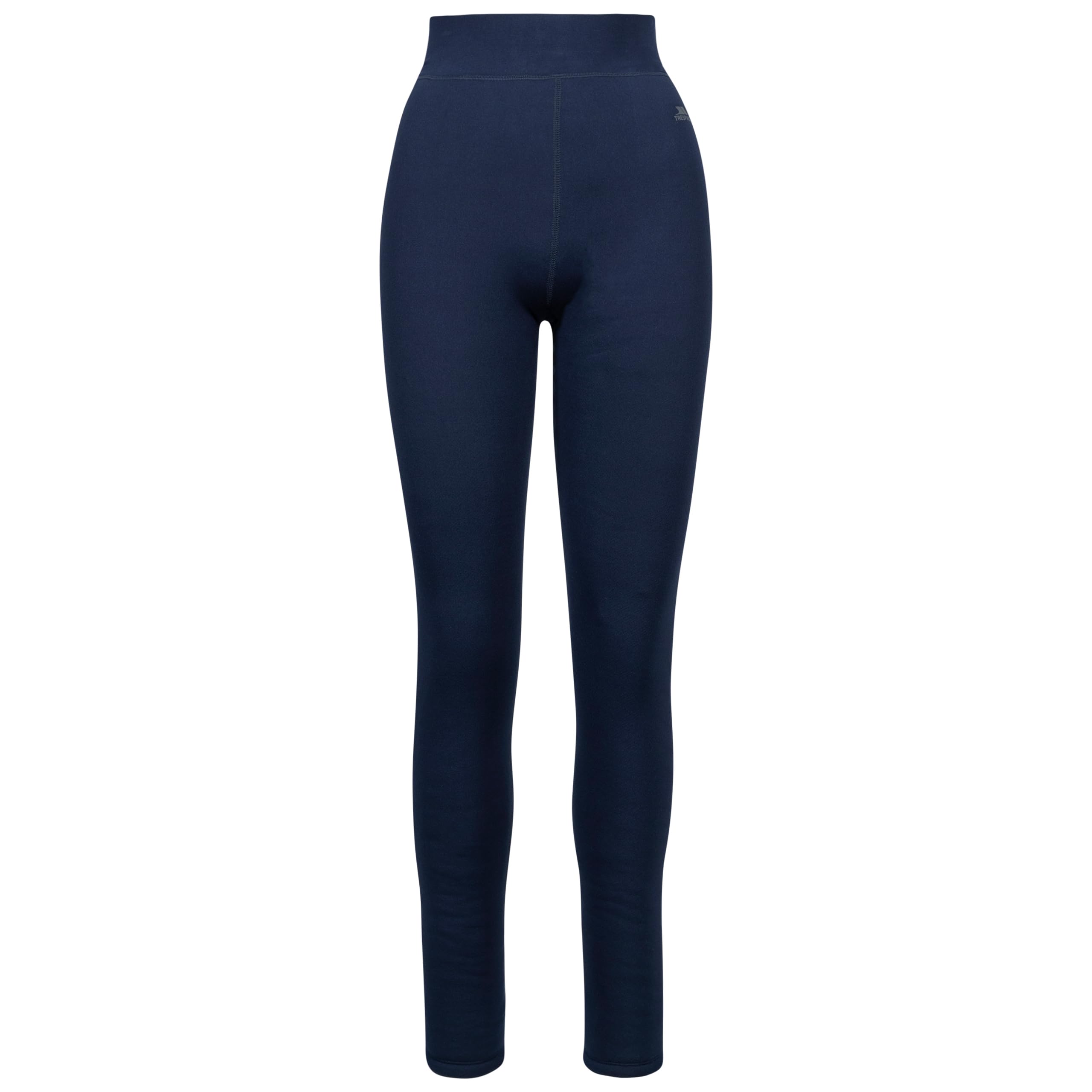 Trespass Women's Navy Leggings Full Length Sherpa Linned Supersoft Pants Fuzzy Size 10